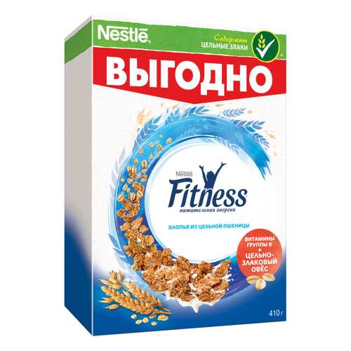 Готовый завтрак Nestle fitness 410 г в Спар