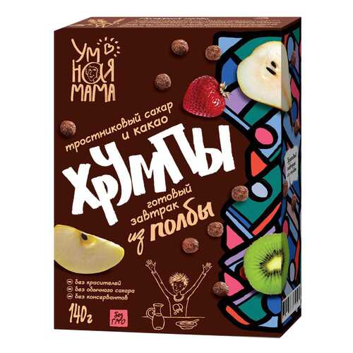 Готовый завтрак Умная мама из полбы хрумпы с какао в Спар