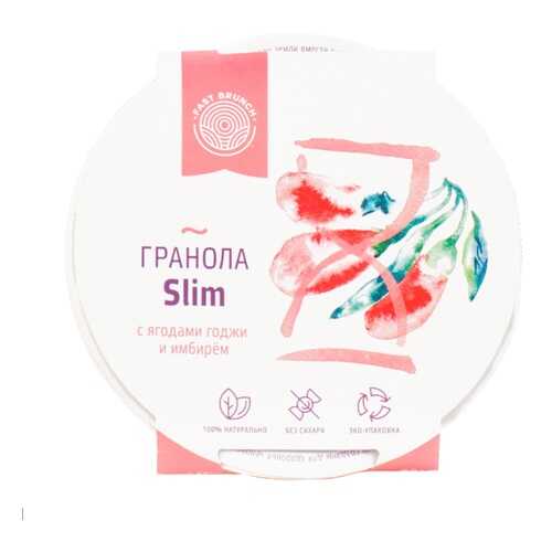 Гранола Fastbrunch Slim с ягодами годжи и имбирём 80г Россия в Спар