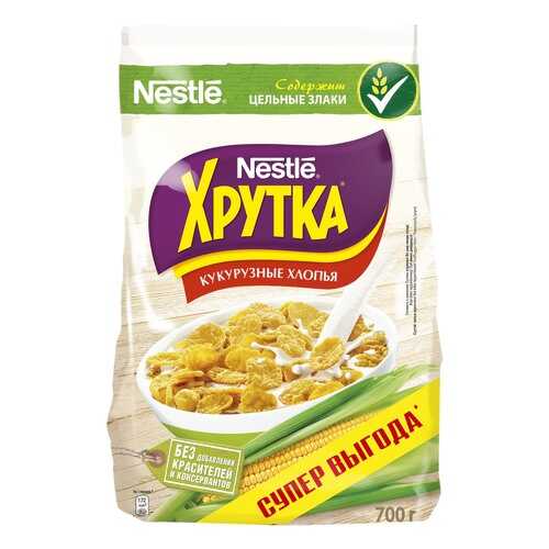 Хлопья Хрутка кукурузные хрустящие, обогащенные кальцием 700 г в Спар