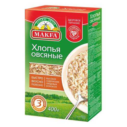 Хлопья Макфа овсяные 400 г в Спар
