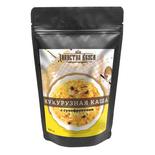 Каша кукурузная Династия Вкуса с сухофруктами в Спар
