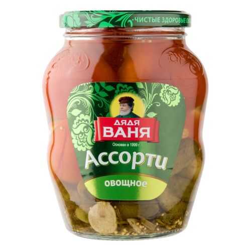 Ассорти маринованное Дядя Ваня овощное 680 г в Спар