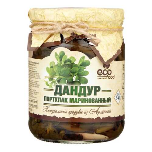 Дандур Ecofood портулак маринованный 540 г в Спар