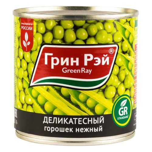 Горошек деликатесный Green Ray нежный 425 мл в Спар