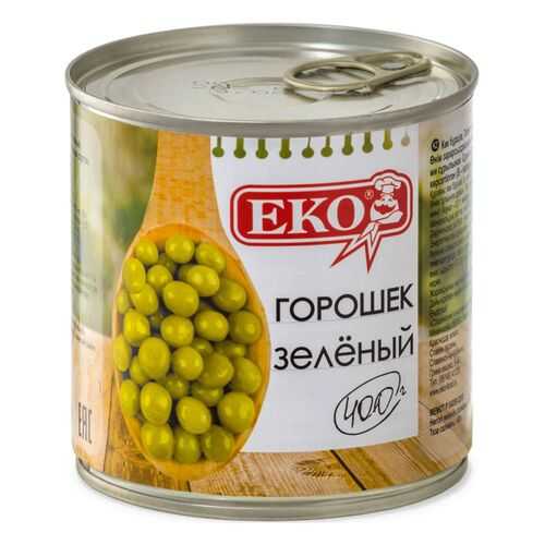 Горошек зеленый Еко из мозговых сортов 400 г в Спар