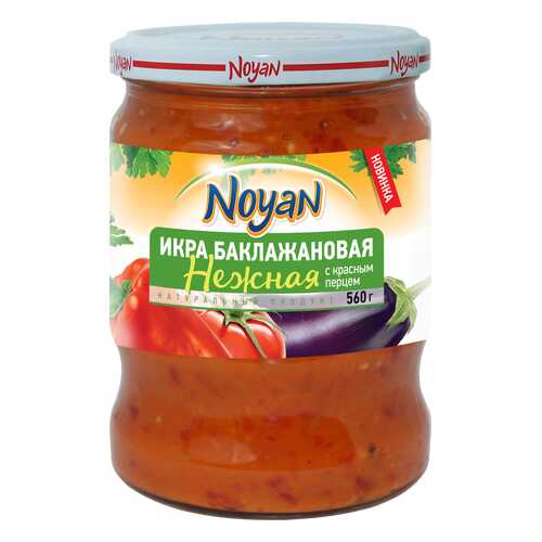 Икра баклажановая нежная Noyan 560 г в Спар