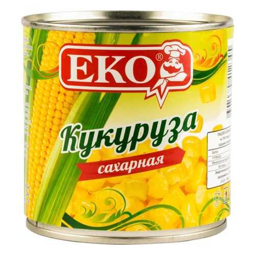 Кукуруза Еко сахарная 340 г в Спар