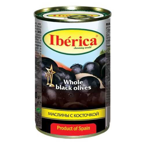 Маслины Iberica с косточкой 360 г в Спар