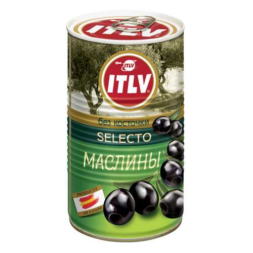 Маслины ITLV без косточки 0.37 л в Спар