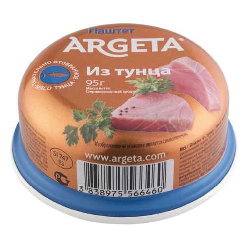 Паштет из тунца Argeta 95 г в Спар