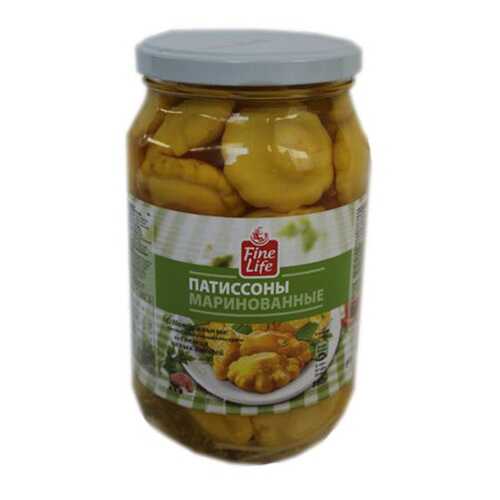 Патиссоны Fine Life маринованные 910 г в Спар