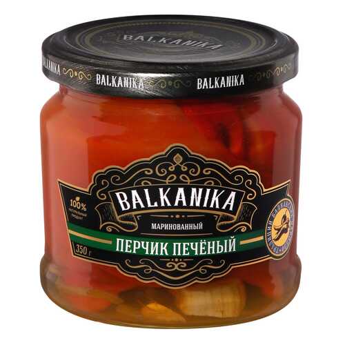 Перчик Balkanika печеный маринованный 350 г Россия в Спар