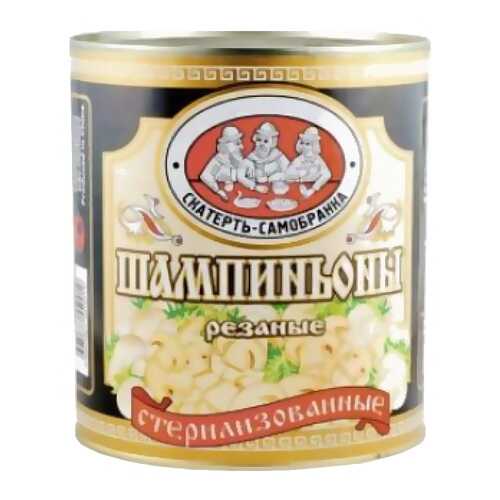 Шампиньоны Скатерть-Самобранка резаные 3100 мл в Спар