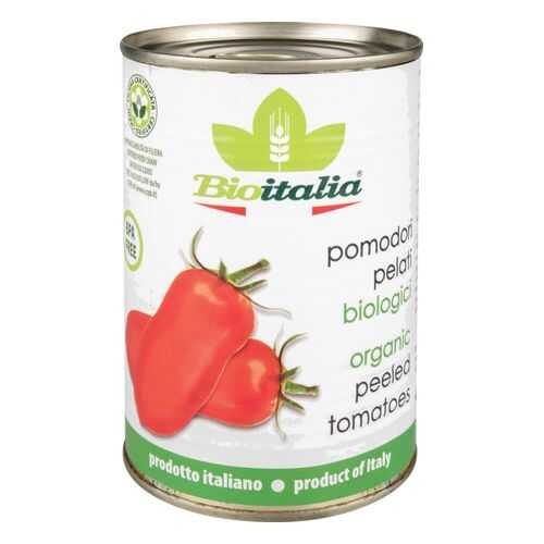 Томаты очищенные Bioitalia в томатном соке целые 400 г в Спар