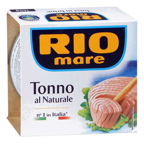 Тунец Rio Mare в собственном соку 160 г в Спар
