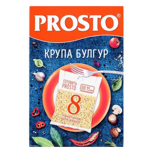 Булгур пшеничный Prosto 62.5 г 8 пакетиков в Спар