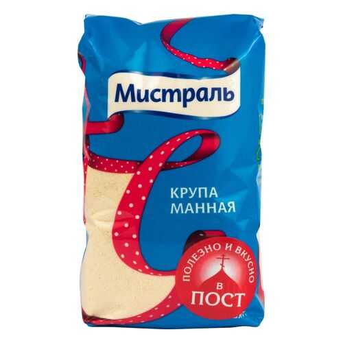 Крупа Мистраль манная 800 г в Спар