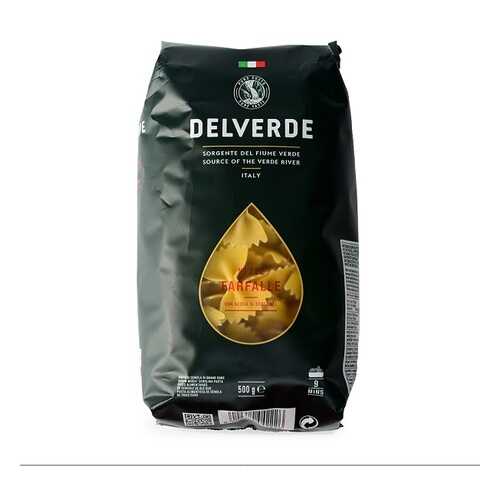 Макаронные изделия фарфалле №222, Del Verde, 500 г, Италия в Спар