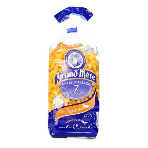 Макаронные изделия Grand Mere Spirales 250 г Франция в Спар