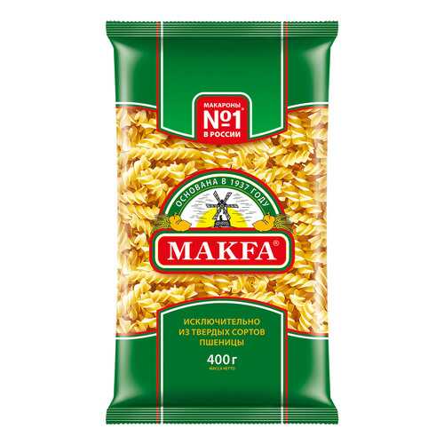 Макаронные изделия Makfa Спирали 400г в Спар