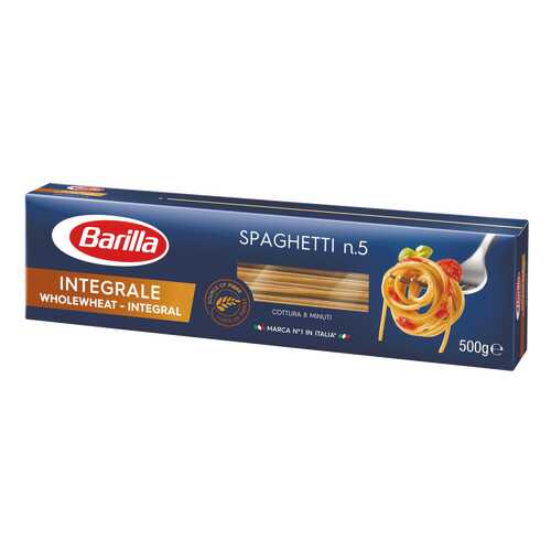 Макароны Barilla spaghetti Integrale №5 500 г в Спар