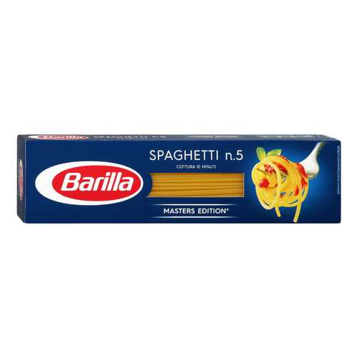 Макароны Barilla Spaghetti n.5 высший сорт 450 г в Спар
