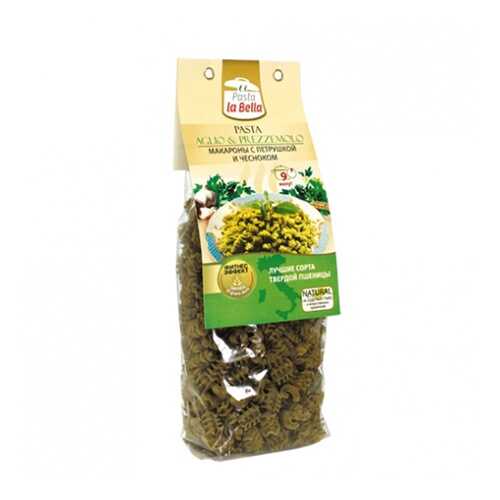 Макароны pasta la Bella с петрушкой и чесноком в Спар