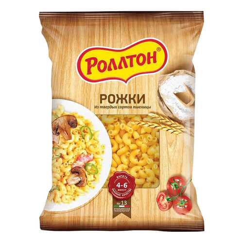 Макароны Роллтон рожки 400 г в Спар