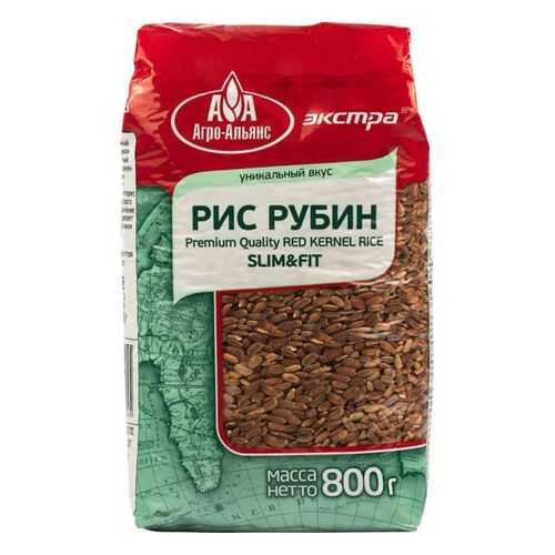 Рис Агро-Альянс рубин 800 г в Спар