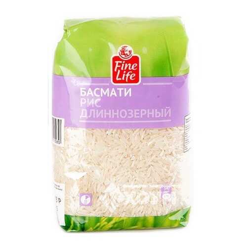 Рис басмати Fine Life длиннозерный шлифованный 500 г в Спар