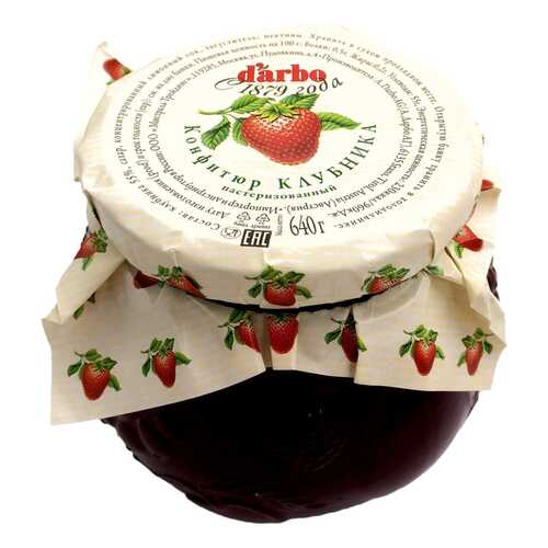Конфитюр d'arbo Клубника 640г Австрия в Спар