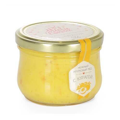 Крем-мёд Miel de lamour цветочный с курагой 250 г Россия в Спар