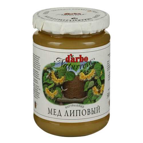 Мед D'arbo натуральный липовый 500 г в Спар