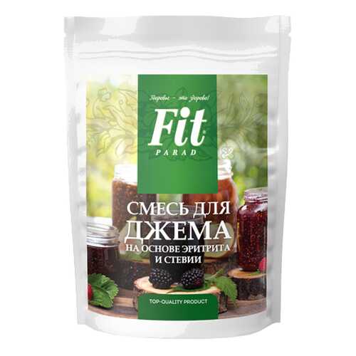 Смесь для приготовления джема, эритрит + стевия Fit Parad 120 г в Спар