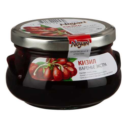 Варенье Noyan из кизила 450 г Армения в Спар