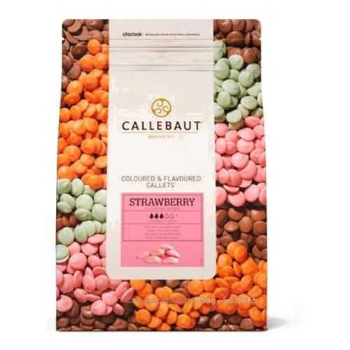 Callebaut - Шоколад Клубничный STRAWBERRY-RT-U70 2,5кг в Спар