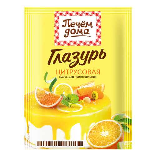 Глазурь печем дома Русский Продукт цитрусовая 90 г в Спар