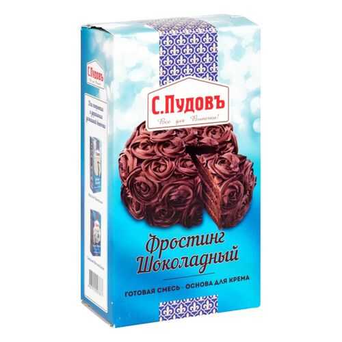 Основа для крема С.Пудовъ фростинг шоколадный 100 г в Спар