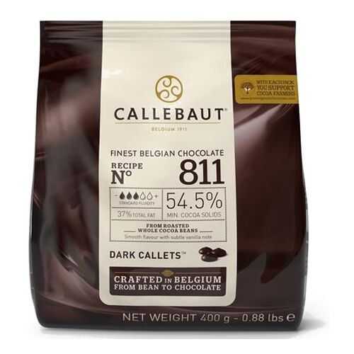 Шоколад Callebaut темный 0.4 кг в Спар