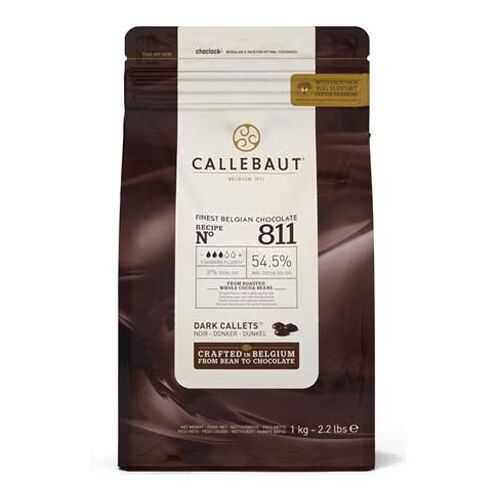 Шоколад темный Callebaut 54.5% какао (811-2B-U73) 1 кг в Спар