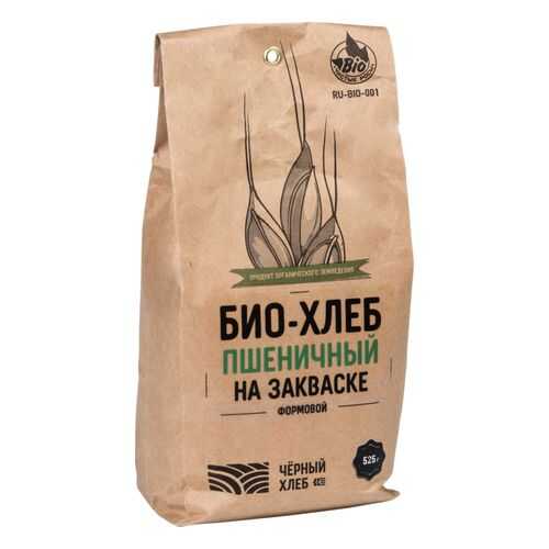 Смесь для выпечки Черный хлеб био-хлеб пшеничный формовой на закваске 525 г в Спар