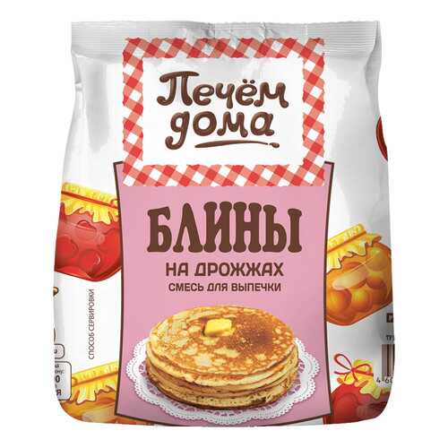 Смесь для выпечки Печем дома блины на дрожжах 400 г в Спар