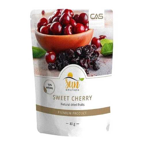 Черешня Sun Emotions сушеная без косточек 80 г в Спар