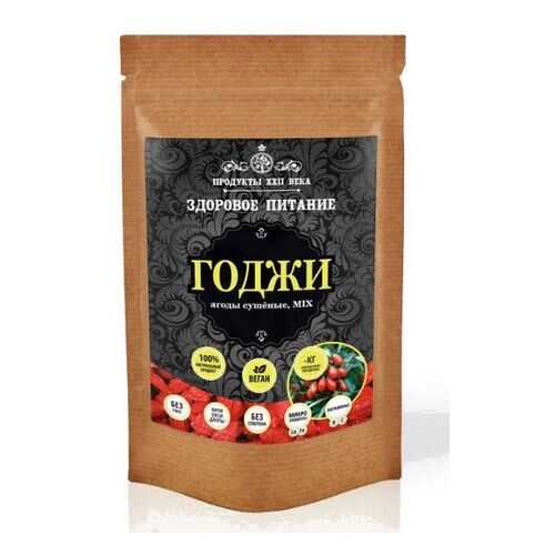 Годжи ягоды Продукты XXII века сушеные mix 100 г в Спар
