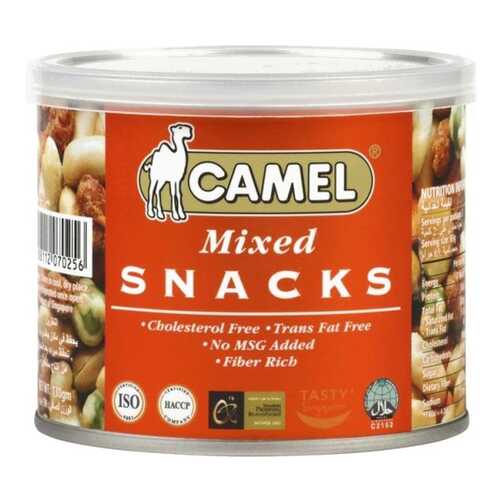 Смесь mixed snacks из орехов, бобов и горошка Camel 130 г в Спар