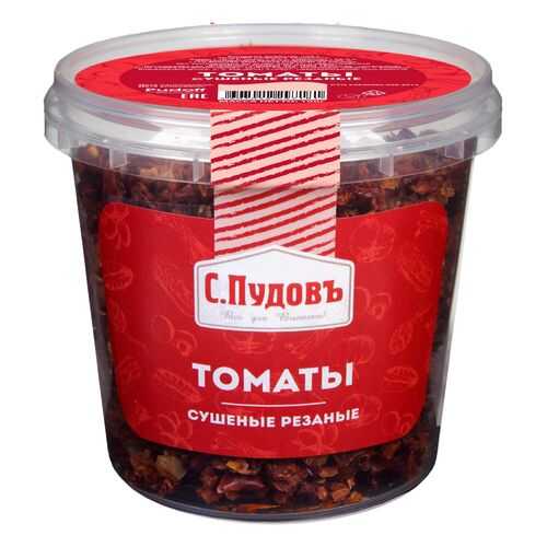 Томаты сушеные резаные С.Пудовъ 100 г в Спар