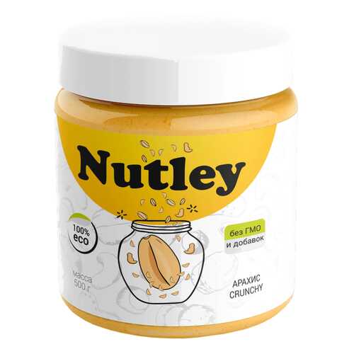Арахисовая паста Nutley Crunchy 500 г в Спар