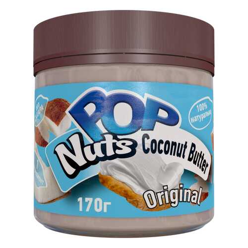 Кокосовая паста POP Nuts Coconut Butter Original Натуральная, 170г в Спар