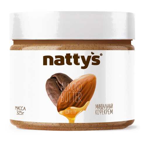 Миндальная паста Nattys Coffetty с кофе 325 г в Спар